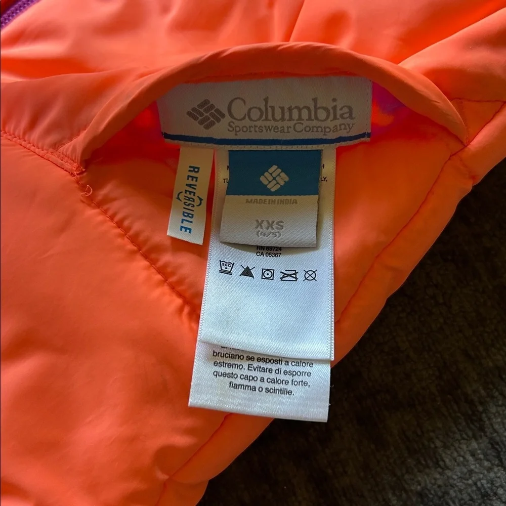 Columbia bright orange